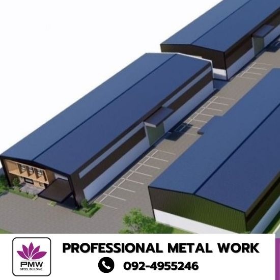 โกดังสำเร็จรูป โรงงานสำเร็จรูป - โกดังสำเร็จรูป PEB - โปรเฟสชั่นนอล