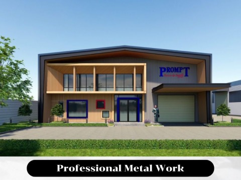 รับออกแแบบโกดังสำเร็จรูป