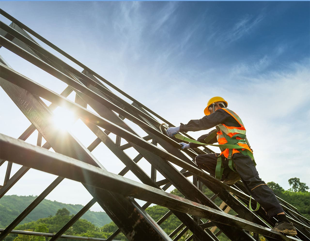 ติดตั้งโครงสร้างโกดังสำเร็จ